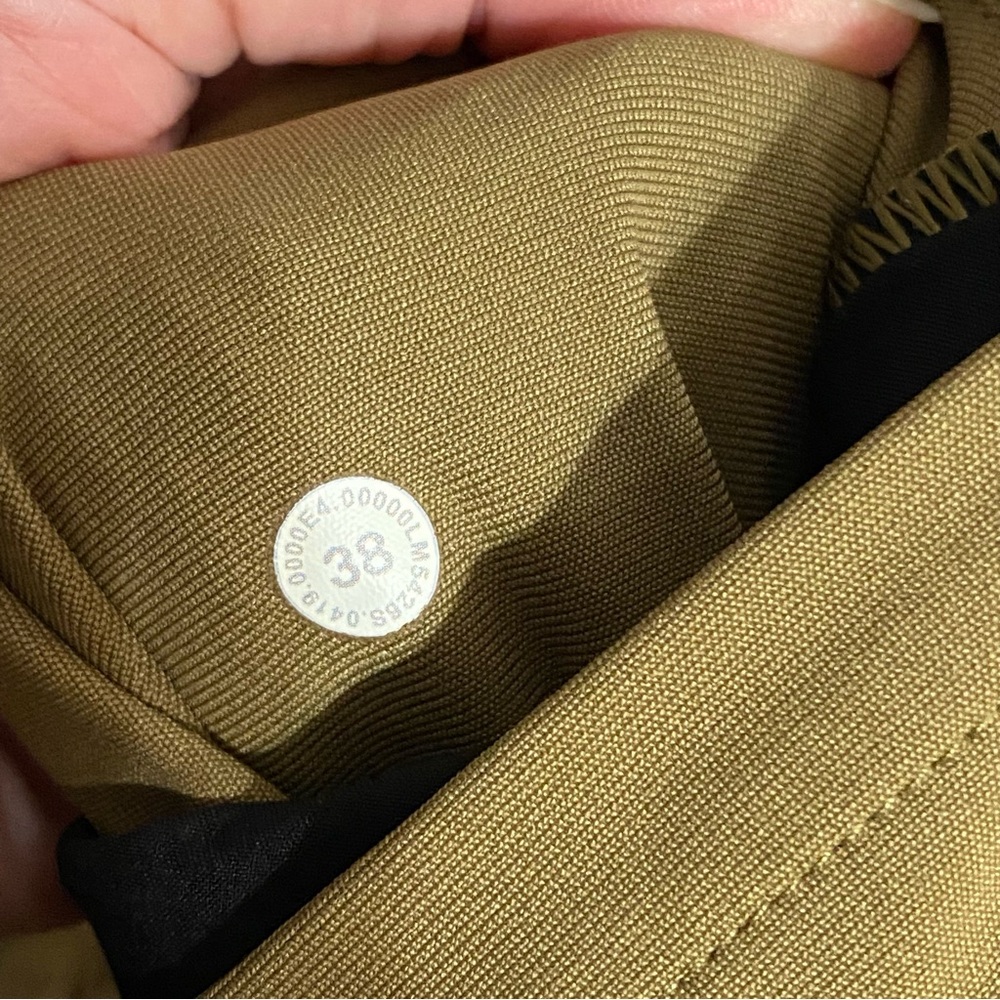 Lululemon ABC Classic-Fit 5 Pocket Pant 32L Warpstreme Brown Men’s Sz 38 Casual - Picture 3 of 15